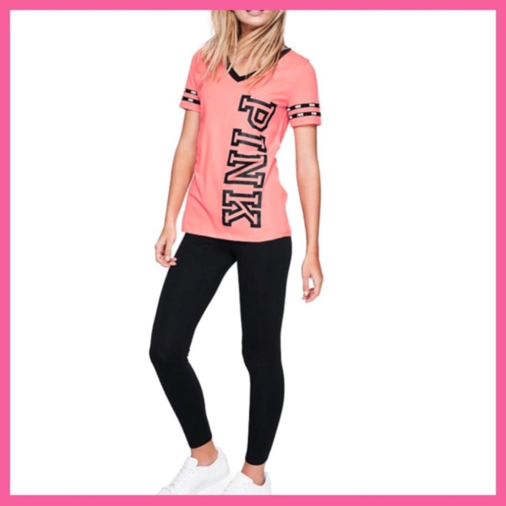 •Victoria’s Secret PINK• Perfect V-Neck tee - Picture 3 of 3